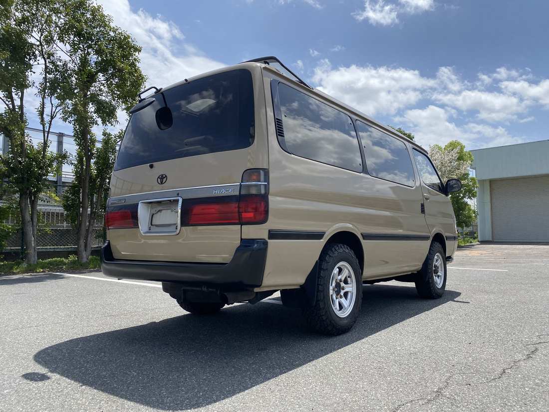 1997 Toyota HiAce Super Custom Ltd. Triple Moonroof 4WD (sold