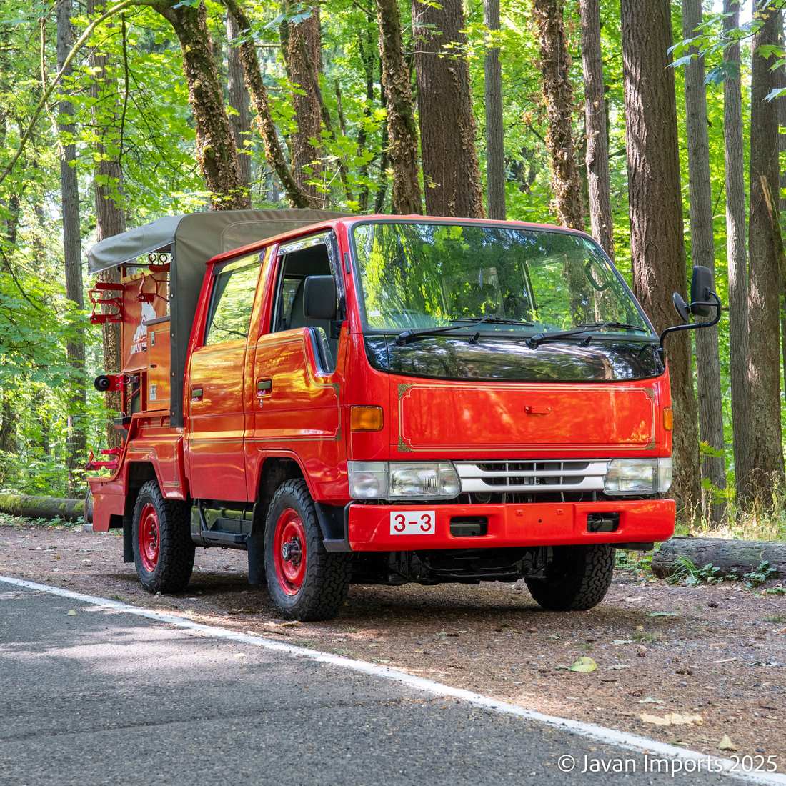 1997 Toyota Dyna Fire Truck Double Cab Firetruck 4WD (sold)