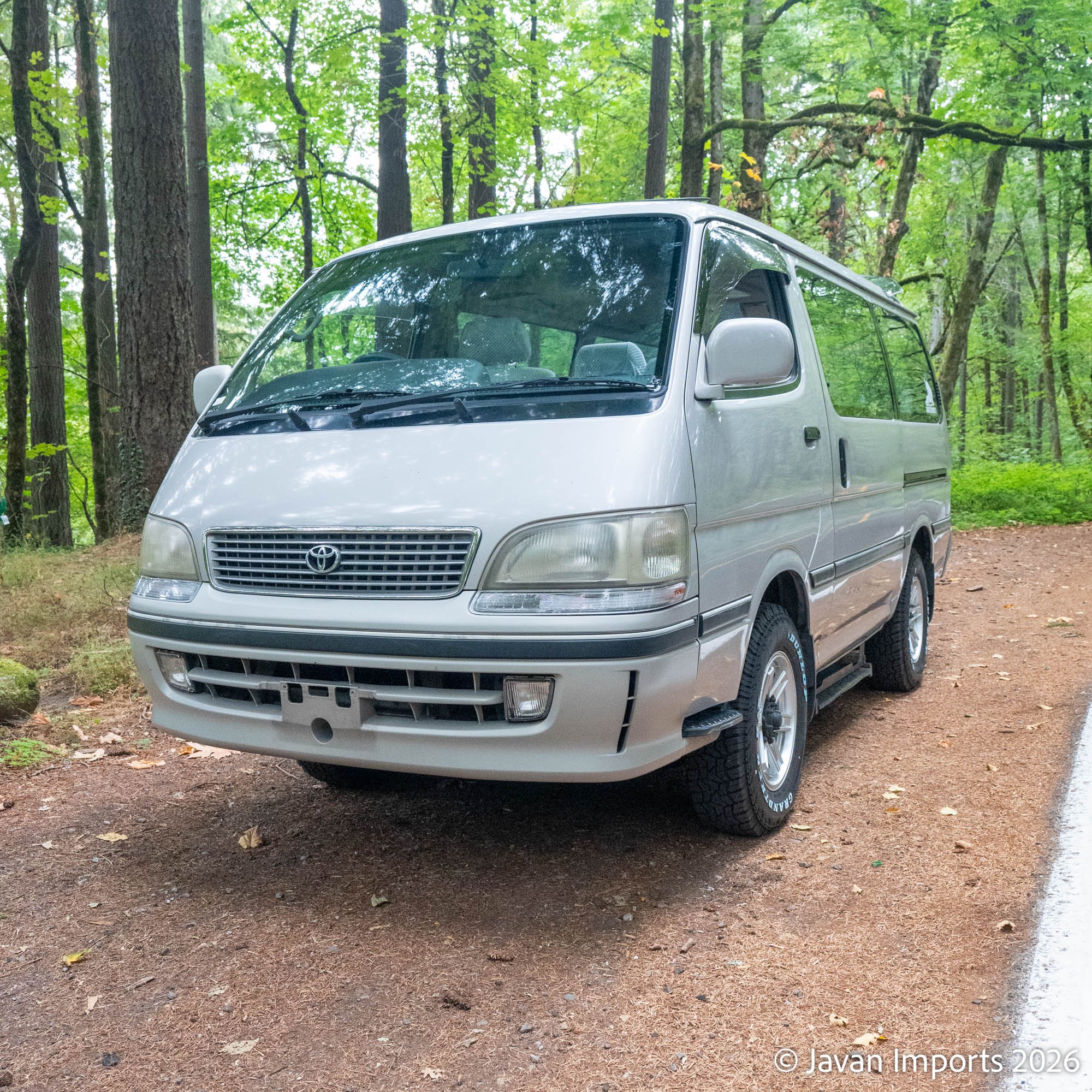 1996 Toyota HiAce Super Custom G Triple Moonroof 4WD for sale at Javan Imports, Portland