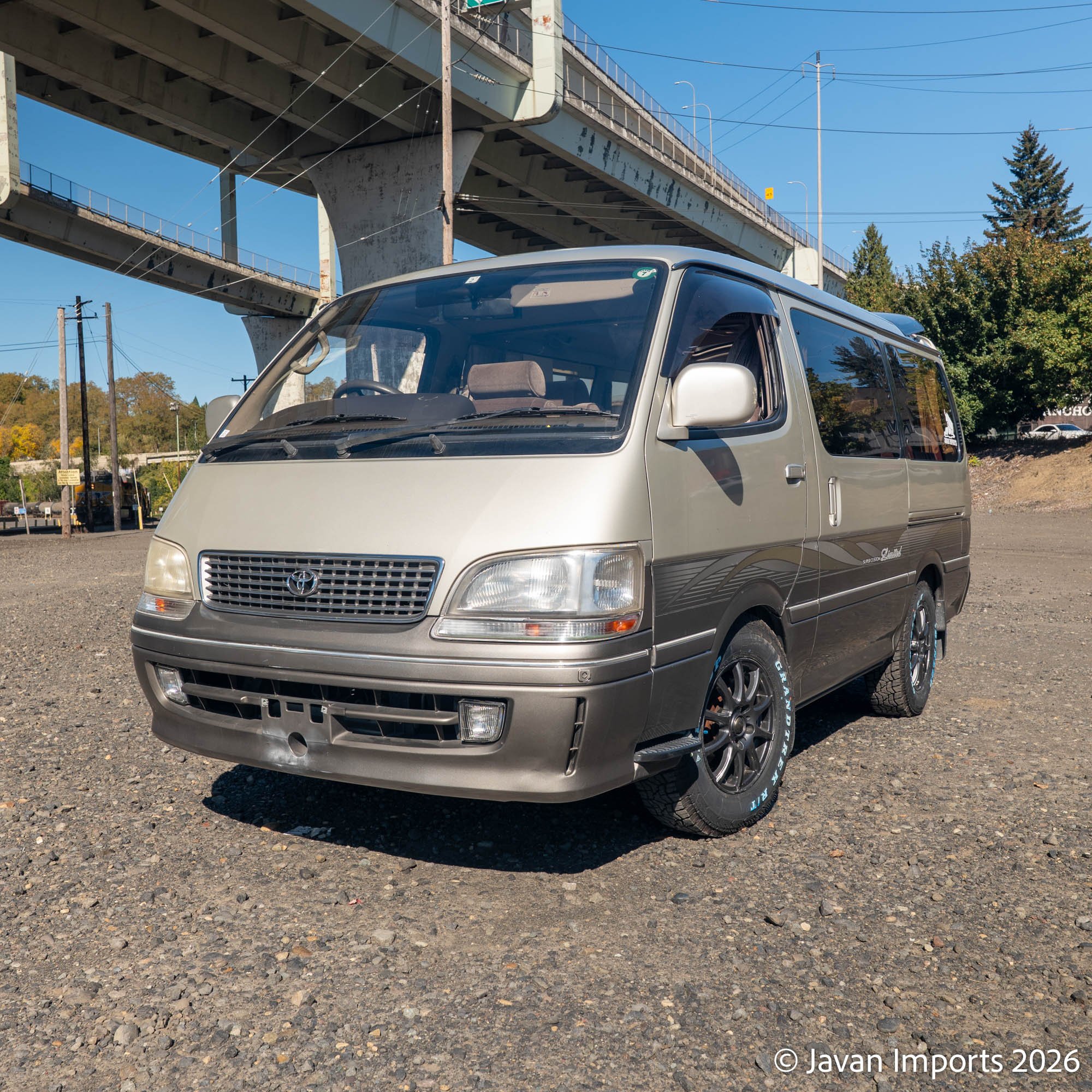 1996 Toyota HiAce Super Custom Ltd. Triple Moonroof 2WD for sale at Javan Imports, Portland
